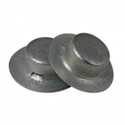 C.E. Smith Cap Nut - 5/8" 8 Pieces Zinc