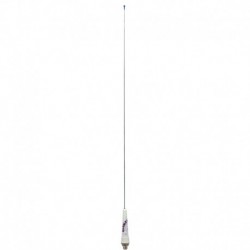 Glomex 35" Classic Stainless Steel VHF 3dB Sailboat Antenna w/Bracket & PL-259 Connector - No Cable