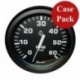 Faria 4" Heavy-Duty Tachometer (6000 RPM) Gas - Black *Bulk Case of 12*