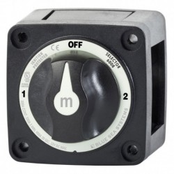 Blue Sea 6008200 m-Series Selector 3 Position Battery Switch - Black