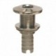 GROCO Stainless Steel Hose Barb Thru-Hull Fitting - 1-1/4"