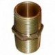 GROCO Bronze Pipe Nipple - 1-1/4" NPT