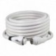 Marinco EEL 50A White Cordset - 125/250V - 50'