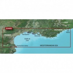 Garmin BlueChart g3 Vision HD - VEU466S - Golfe Du Lion to San Remo - microSD /SD