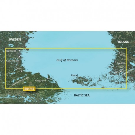 Garmin BlueChart g3 Vision HD - VEU471S - Gulf of Bothnia - microSD /SD