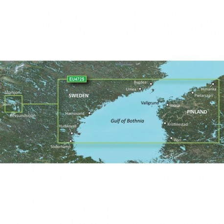 Garmin BlueChart g3 Vision HD - VEU472S - Gulf of Bothnia, Center - microSD /SD