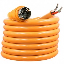 SmartPlug 50 Amp 25' Harmonized Cord w/Dockside NEMA SS2-50R Twist-Type Connector w/Blunt End