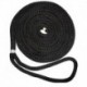 New England Ropes 3/4" X 25' Nylon Double Braid Dock Line - Black