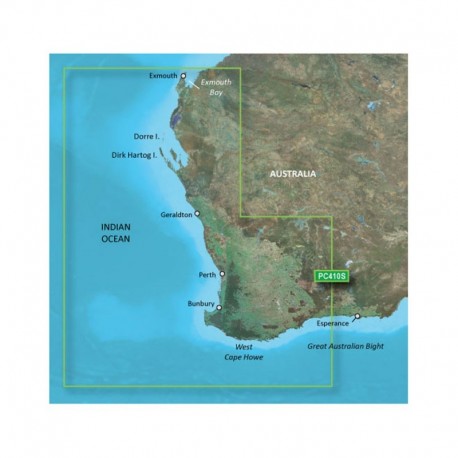 Garmin BlueChart g3 Vision HD - VPC410S - Esperance - Exmouth Bay - microSD /SD