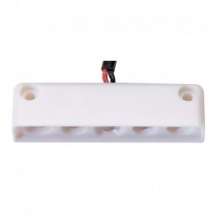 Innovative Lighting 5 LED Surface Mount Step Light - White w/White Case