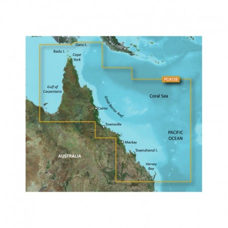 Garmin BlueChart g3 Vision HD - VPC413S - Mornington I. - Hervey Bay - microSD /SD