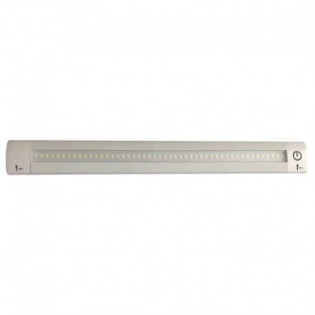 Lunasea 12" Adjustable Linear LED Light w/Built-In Touch Dimmer Switch - Cool White