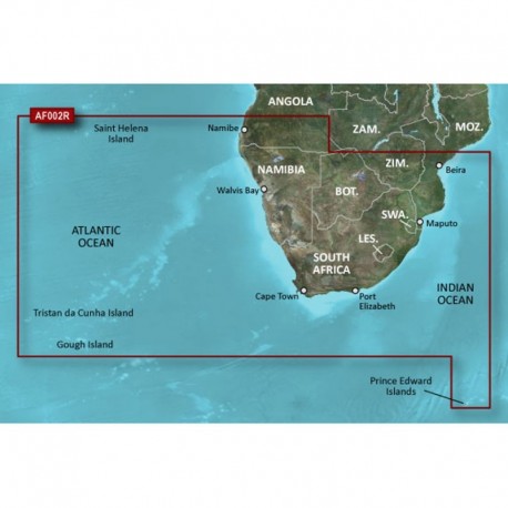 Garmin BlueChart g3 Vision HD - VAF002R - South Africa - microSD /SD