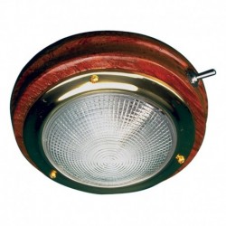 Sea-Dog Teak LED Dome Light - 5" Lens