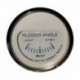 Faria Chesapeake White SS 2" Rudder Angle Indicator Gauge