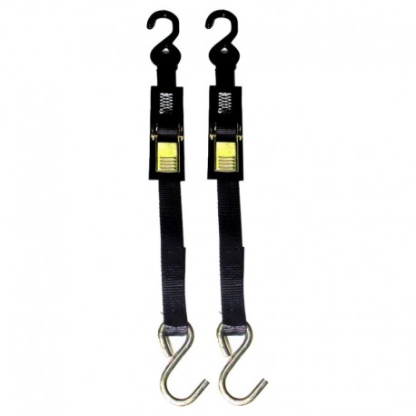 Rod Saver Quick Release Trailer Tie-Down - 1" x 2' - Pair