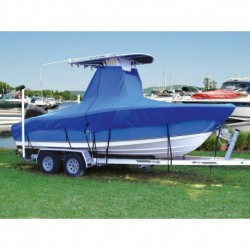 Taylor Made T-Top Boat Semi-Custom Cover 23' 5" - 24' 4" x 102" - Blue