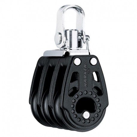 Harken 29mm Triple Carbo Air Block w/Swivel - Fishing