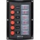 Sea-Dog Splash Guard Switch Panel Vertical - 6 Switch