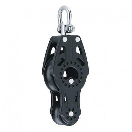 Harken 40mm Carbo Air Fiddle Block w/Swivel