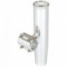 Lee's Clamp-On Rod Holder - Silver Aluminum - Horizontal Mount - Fits 2.375" / 2-3/8" O.D. Pipe
