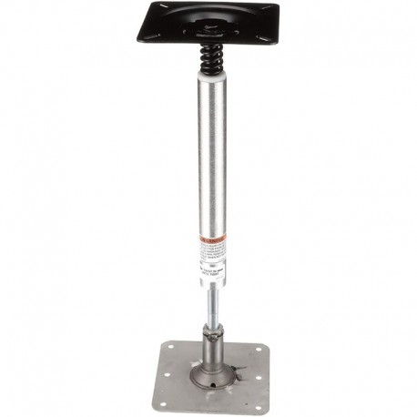 Attwood SWIVL-EZE Lock' N-Pin 3/4" Pedestal Kit 13" Post 7" x 7" Stainless Steel Base Plate Threaded