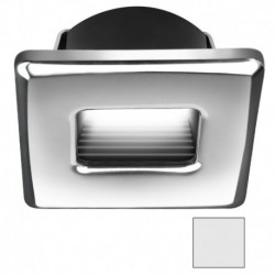 i2Systems Ember E1150Z Snap-In - Polished Chrome - Square - Cool White Light