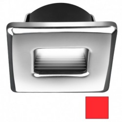 i2Systems Ember E1150Z Snap-In - Polished Chrome - Square - Red Light
