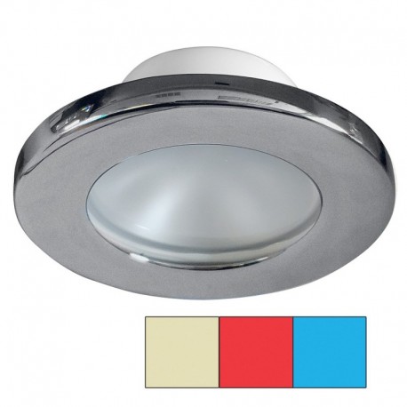 i2Systems Apeiron A3120 Screw Mount Light - Red, Warm White & Blue - Brushed Nickel