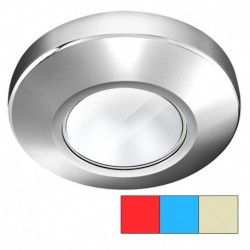 i2Systems Profile P1120 Tri-Light Surface Light - Red, Warm White & Blue - Chrome Finish