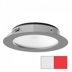 i2Systems Apeiron Pro XL A526 - 6W Spring Mount Light - Cool White/Red - Polished Chrome Finish