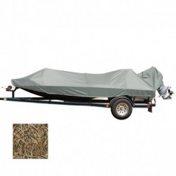 Carver Performance Poly-Guard Styled-to-Fit Boat Cover f/18.5' Jon Style Bass Boats - Shadow Grass