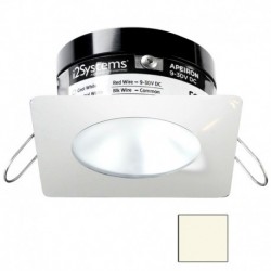 i2Systems Apeiron PRO A503 - 3W Spring Mount Light - Square/Round - Neutral White - White Finish