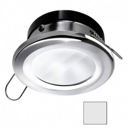 i2Systems Apeiron A1110Z - 4.5W Spring Mount Light - Round - Cool White - Chrome Finish