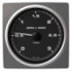 Veratron 4-3/8" (110mm) AcquaLink Tachometer 3000 RPM - 12/24V - Black Dial & Bezel