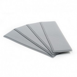 SeaDek Embossed 5mm 4-Piece Step Kit - 3.75" x 12.75" - Storm Gray