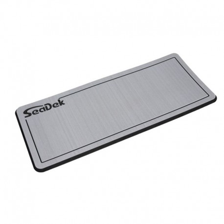 SeaDek Dual Density Helm Pad - 14" x 36" 20mm - Small - Storm Gray/Black w/Routed SD Logo