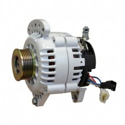 Balmar Alternator 100 Amp 12V 3.15" Dual foot Saddle Single K6 Pulley w/Isolated Grounding