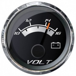 Faria Platinum 2" Voltmeter (10-16 VDC)