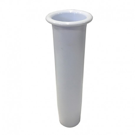 Tigress Lipped Insert f/10" Flared Rod Holder - White