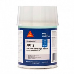 Sika SikaBiresin AP112 + BPO Cream Hardener - White - Quart