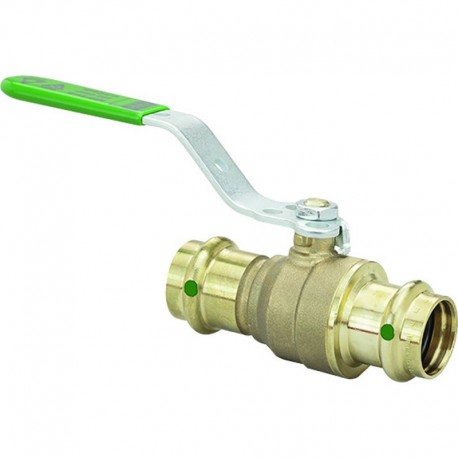 Viega ProPress 1-1/4" Zero Lead Bronze Ball Valve w/Stainless Stem - Double Press Connection - Smart Connect Technology