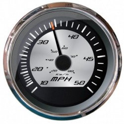 Faria Platinum 4" Speedometer - 50 MPH (Pitot)