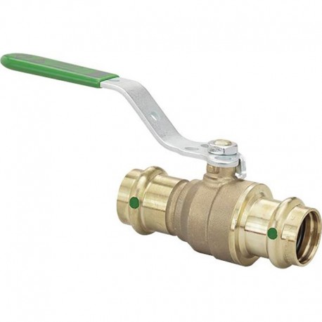 Viega ProPress 2" Zero Lead Bronze Ball Valve w/Stainless Stem - Double Press Connection