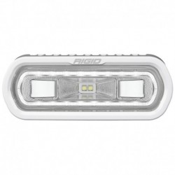 RIGID Industries SR-L Series Marine Spreader Light - White Surface Mount - White Light w/White Halo