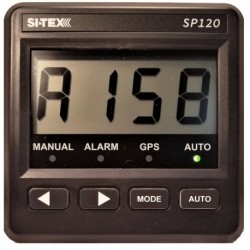SI-TEX SP-120 System w/Rudder Feedback & Remote Mechanical Drive - 1994 + Mercury IO/Volvo Gas