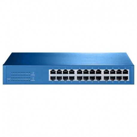 Aigean 24-Port Network Switch - Desk or Rack Mountable - 100-240VAC - 50/60Hz