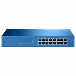 Aigean 16-Port Network Switch - Desk or Rack Mountable - 100-240VAC - 50/60Hz