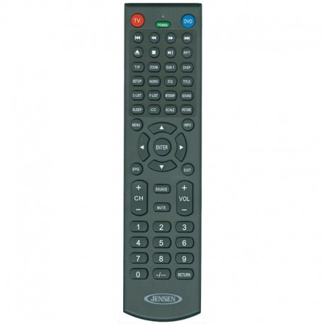 JENSEN TV Remote f/LED TV' s