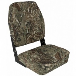 Springfield High Back Camp Folding Seat - Mossy Oak Duck Blind